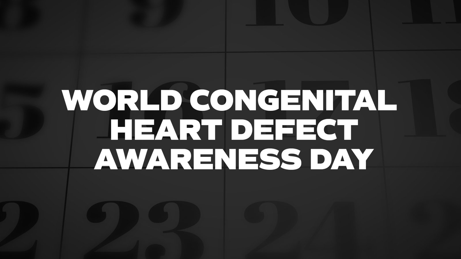 14th February 2024 World Congenital Heart Defect Awareness Day HD Photos